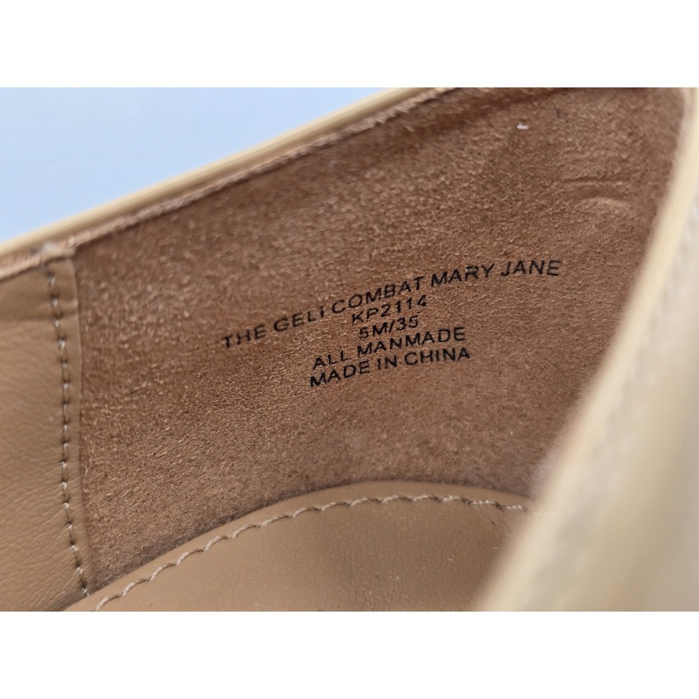 Katy Perry Women's Geli Combat Mary Jane Shoes Size 5M Biscotti Color NWOB - Picture 12 of 14